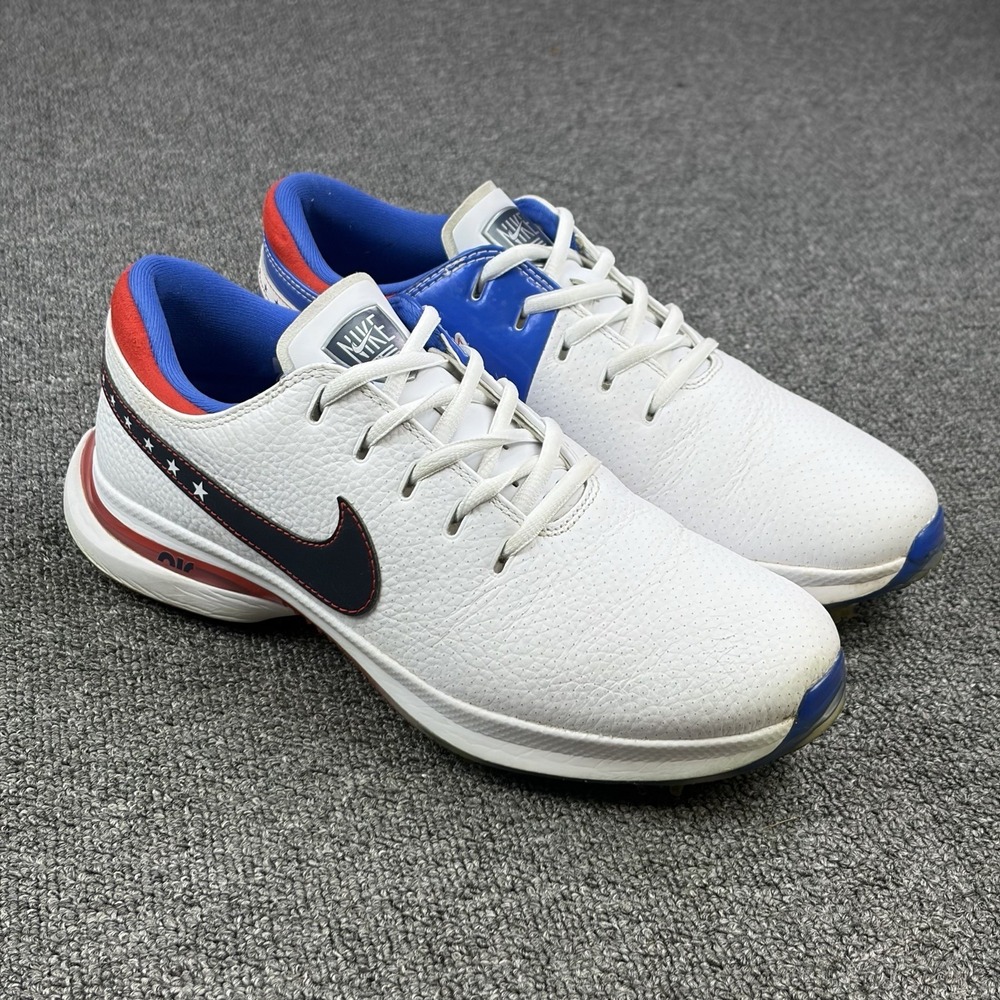 Nike Air Zoom Victory Tour 3 USA White Golf Shoes Mens Size 9 FB8132-100